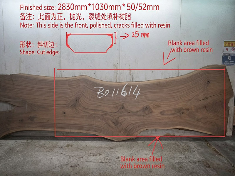 raw slab layout